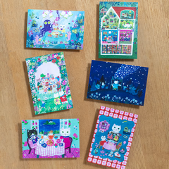 [Hội chợ Nhật 2026] Tổng hợp các mẫu tape, lịch, postcard hoạ sĩ Yumi Kitaghishi