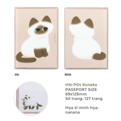 Sổ tay bìa nhựa - kẻ ôli grid Hitotoki Note