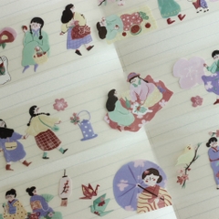 [Chiết lẻ] PET Tape Spring Fairies by teayou shop