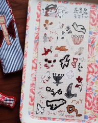 [Hội chợ Nhật 2026] Tổng hợp các mẫu PET Tape, Sticker Sheet & Stamp Taiwan Bubble Tea hãng Misshoegg