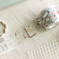 Stickers PET bế sẵn 'Uchi no Neko' by teayoushop