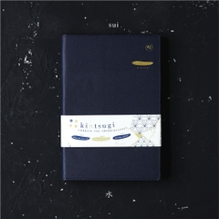 Sổ bìa da cao cấp 'Kintsugi' ✨ Bìa da rời 3 lớp - Nam chân ẩn - 4 loại Ruột Sổ | teayoushop