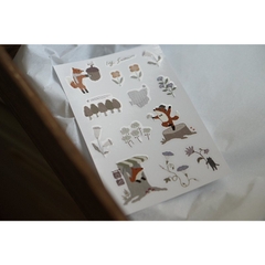 Rub on stickers Ivy Snow