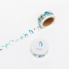 Chiết chu kì 1 m | các mẫu washi tape - pet tape hãng Cozyca Nhật Bản