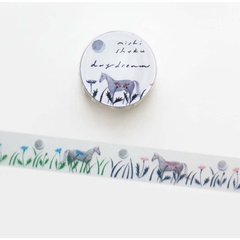 Chiết chu kì 1 m | các mẫu washi tape - pet tape hãng Cozyca Nhật Bản