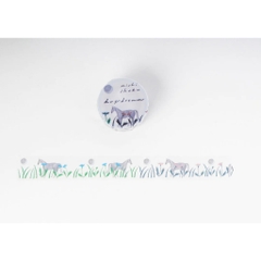 Chiết chu kì 1 m | các mẫu washi tape - pet tape hãng Cozyca Nhật Bản