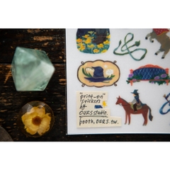 Print on stickers hãng OURS