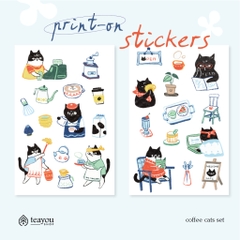 Các mẫu print-on stickers (hình dán cạo) của teayoushop