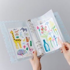 Bìa trữ file, stickers 'Seal Collection Hitotoki