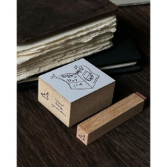 Các mẫu stamp group (2 con) collection 'message from life' hãng Yamadoro