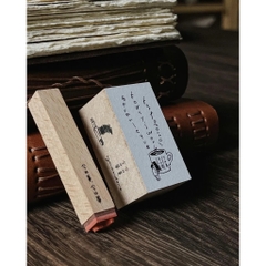 Các mẫu stamp group (2 con) collection 'message from life' hãng Yamadoro
