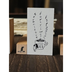 Các mẫu stamp group (2 con) collection 'message from life' hãng Yamadoro