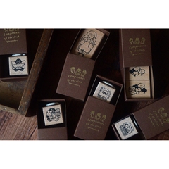 [SIÊU PHẨM] Stamp 2 mặt 'Parts of the Clock' hãng Yamadoro | Nhập chính hãng
