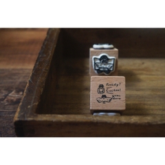 [SIÊU PHẨM] Stamp 2 mặt 'Parts of the Clock' hãng Yamadoro | Nhập chính hãng