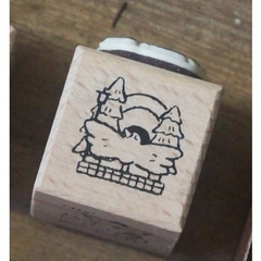 [SIÊU PHẨM] Stamp 2 mặt 'Parts of the Clock' hãng Yamadoro | Nhập chính hãng