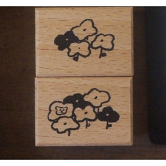 [SIÊU PHẨM] Stamp 2 mặt 'Parts of the Clock' hãng Yamadoro | Nhập chính hãng