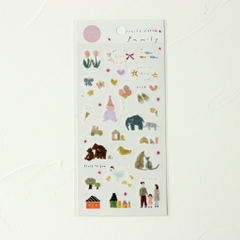 Stickers tranh washi by Miki Tamura