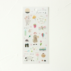Stickers tranh washi by Miki Tamura