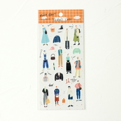 Stickers tranh washi by Miki Tamura