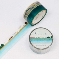 Clear tape tranh washi by Miki Tamura