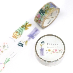 Clear tape tranh washi by Miki Tamura