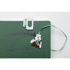 Các mẫu bookmark hình thêu con vật xinh xắn | Chính hãng Midori Nhật Bản
