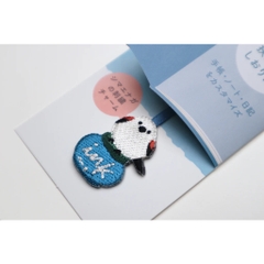 Các mẫu bookmark hình thêu con vật xinh xắn | Chính hãng Midori Nhật Bản