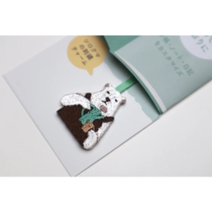 Các mẫu bookmark hình thêu con vật xinh xắn | Chính hãng Midori Nhật Bản