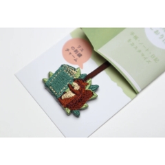 Các mẫu bookmark hình thêu con vật xinh xắn | Chính hãng Midori Nhật Bản
