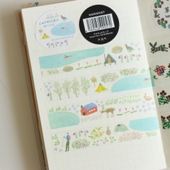 [Full cuộn] Washi tape Tegamisha