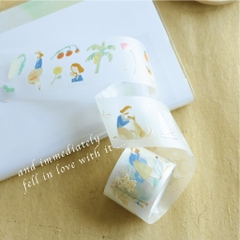 PET Tape Stickers bế sẵn 'Amelie's Day Trip' by teayoushop