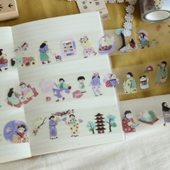 [Full cuộn] Các mẫu PET Tape stickers original nhà teayoushop