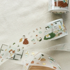 [Full cuộn] Các mẫu PET Tape stickers original nhà teayoushop