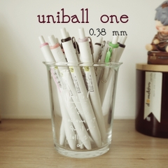 Tổng hợp bút gel ngòi 0.38 Uniball One các màu | Chính hãng Mistubishi