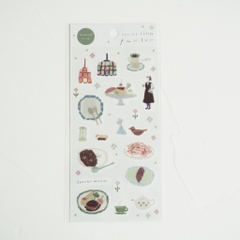 Stickers tranh washi by Miki Tamura