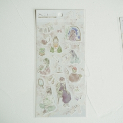 Stickers tranh washi by Miki Tamura