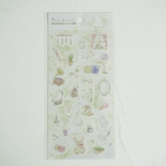 Stickers tranh washi by Miki Tamura