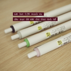 Tổng hợp bút gel ngòi 0.38 Uniball One các màu | Chính hãng Mistubishi