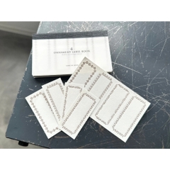 [Chiết lẻ 10 tờ] Các mẫu giấy note dập nhũ chìm hãng Oeda Letterpress Nhật Bản