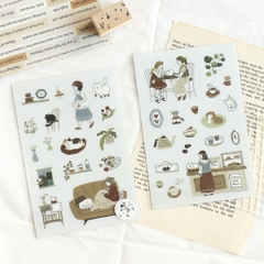 Các mẫu print-on stickers (hình dán cạo) của teayoushop