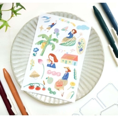 Các mẫu print-on stickers (hình dán cạo) của teayoushop