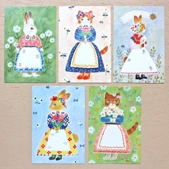 Set Postcard 10 tờ hãng Cozyca