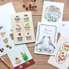 Set Postcard 10 tờ hãng Cozyca