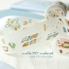 Palette Life 2- PET Tape Stickers hình dán bế sẵn | by teayoushop