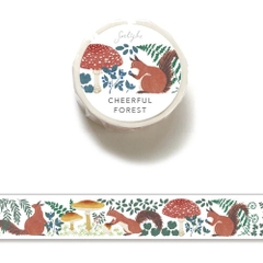 Các mẫu washi chủ đề Cheerful Forest hãng 