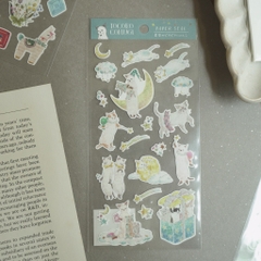 Các mẫu sticker chất giấy mỹ thuật | collab họa sĩ Nhật Bản