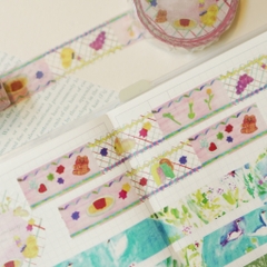 [Chiết 1 mét] Các mẫu washi hãng Paper Message | brand hot mới tại Nhật Bản