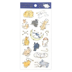 Các mẫu sticker chất giấy mỹ thuật | collab họa sĩ Nhật Bản