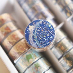 Các mẫu washi tape nhũ hologram chủ đề 