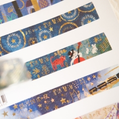 Các mẫu washi tape nhũ hologram chủ đề 